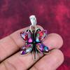Pink Copper Turquoise Handmade Gemstone Pendant, 925 Solid Sterling Silver Pendant Antique Jewelry, For Engagement Gift