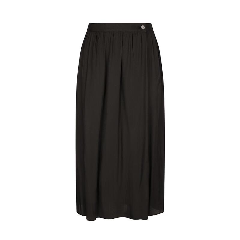 Less Loose Straight Midi Skirt