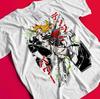 Chainsaw Man Makima T-Shirt Asa Aki Anime Denji Shirt Power Tshirt All Size Tee BB632