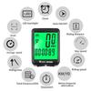 WEST BIKING Bicycle Wireless Computer MTB Road Bike Odometer Waterproof With Backlight Cycling Speedometer LED Rate Stopwatch