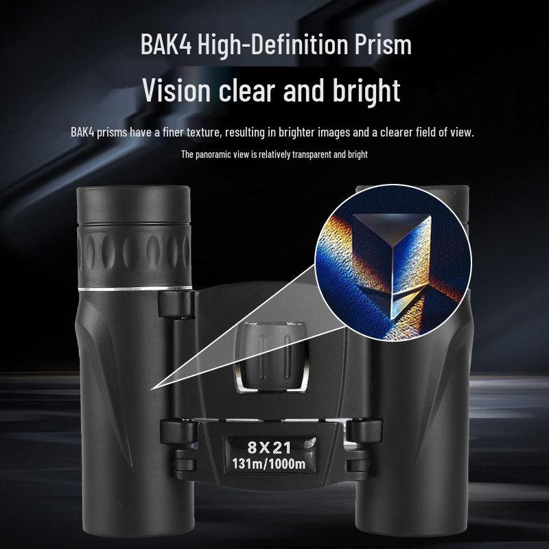 High-Power HD Night Vision Binoculars: Portable Outdoor Telescope for Adults & Kids