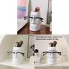 Moai Statue Eyeglass Holder Desktop Organizer With Multifunctional Storage For Home Office Decor