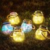 UOSU Outdoor Solar Crackle LED Garden Lights (2-Pack)