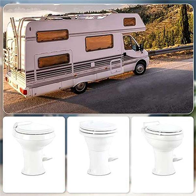 Authentic High-Quality RV Toilet Seal & Flange Kit - Perfectly Compatible With RV 300/310/320 Series Toilets Durable