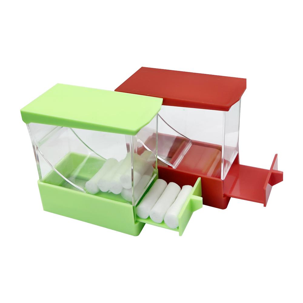 1Pcs Dental Cotton Roll Dispenser Holder Drawer Type Dentist Orthodontic Cotton Rolls Storage Box Case Container Dentistry Tools