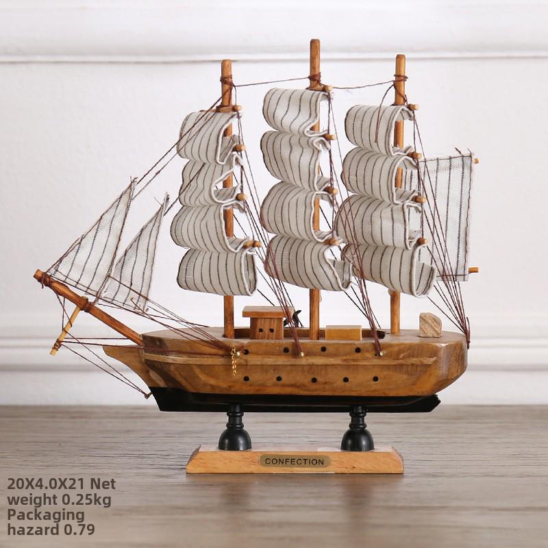 

«Украшение ручной работы в виде деревянной модели парусника – Подарок на выпускной «Плавное плавание»» Refer to option picture