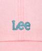 LEE Small Twitch Logo Pigment Ball Cap Pink