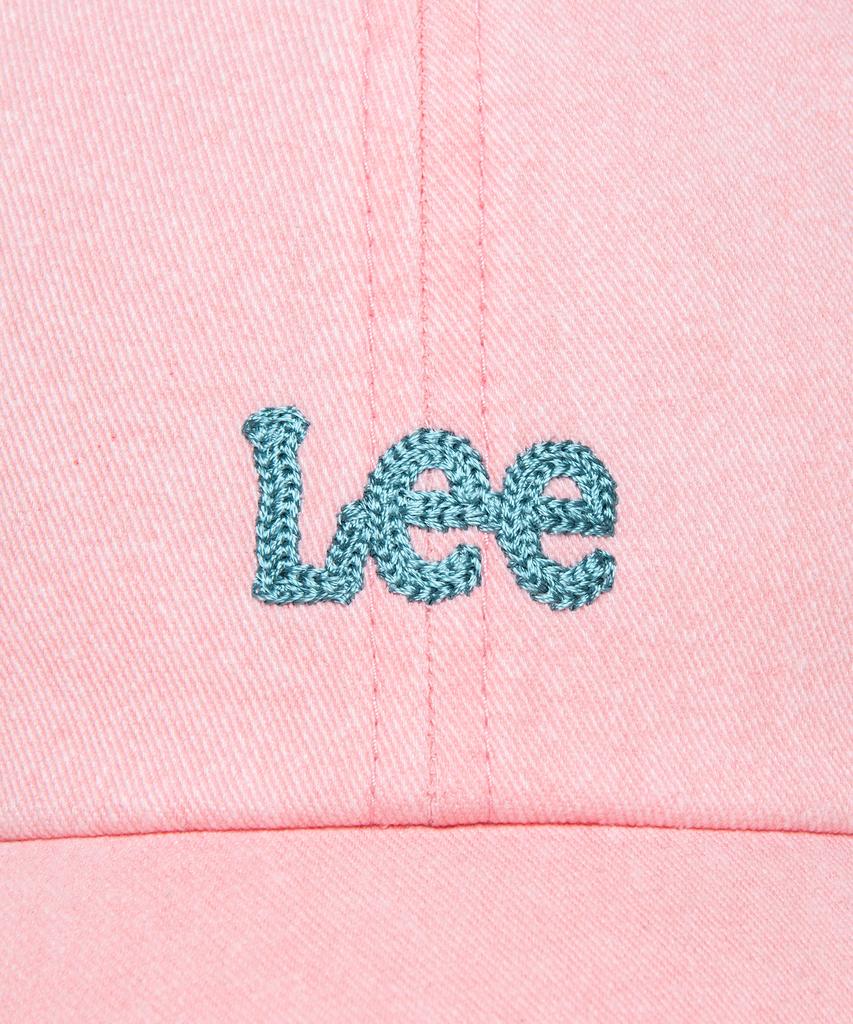 LEE Small Twitch Logo Pigment Ball Cap Pink
