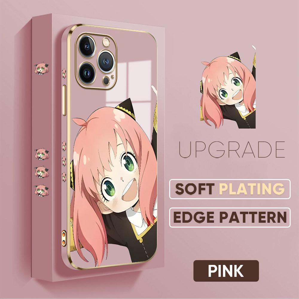 For iPhone 16 15 Max Samsung S24 S23 Plus A15 A35 A53 A73 Xiaomi 11T 12T 13T Redmi 13C Soft TPU Full Lens Protect Lovely Girl Phone Case