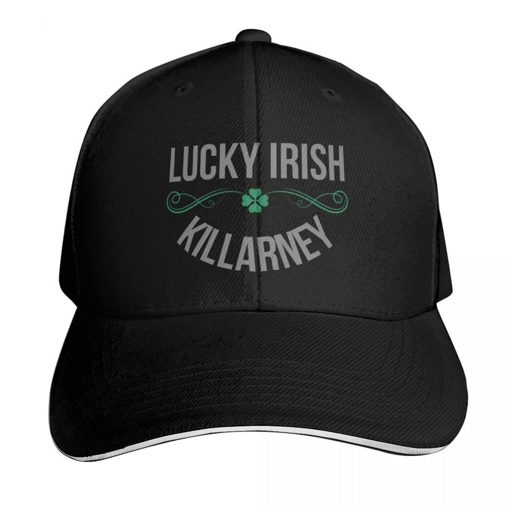 Lucky Irish Killarney Baseball Cap Breathable Mesh Back Adjustable Buckle Closure Moisture Wicking Quick Dry
