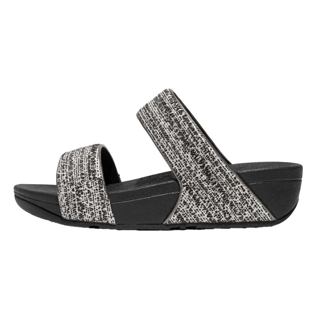 Fit Flop Womens/Ladies Lulu Shimmer Weave Sliders