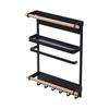 Metal Magnetic Fridge Shelf Space Saving Side Hanging Side Hanging Holder Kitchen Storage Rack Home Organization
