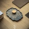 Creative Chinese style tea tray, dry infusion tray, high-end Jingjie style bamboo tea infusion tray, tea ceremony accessories