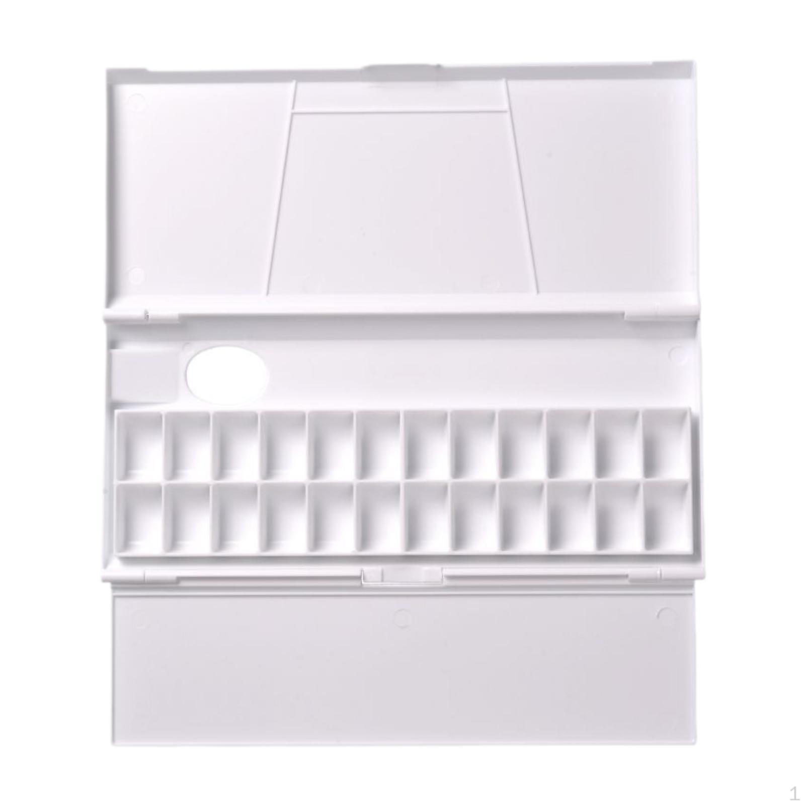 

Акварельная палитра Портативный поддон Пустая палитра для акварельных красок для путешествий