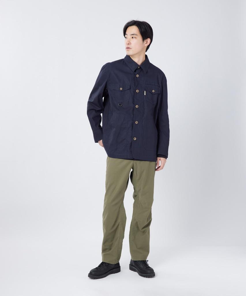 Snow Peak Waxed Cotton Coverall Jacket Outerwear Jacket XXL DARK NAVY SPTL-JK-26SU906 Men's Women's