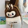 Shoulder Double Kids Cartoon Plush Backpack Student Large Schoolbag Capacity