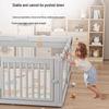 Sturzsicheres Baby-Laufgitter mit Sicherheits-Krabbelmatte