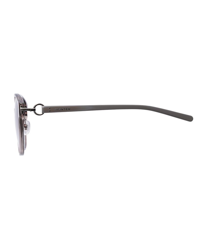 Heonteoaiweeo [Woman] Front And Temple Jewelry Connect Sunglasses - Gray Htb14