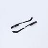 Glossy Black 4X Rearview Mirror Stripe Cover Trim For Volkswagen ID.4 2021 2022