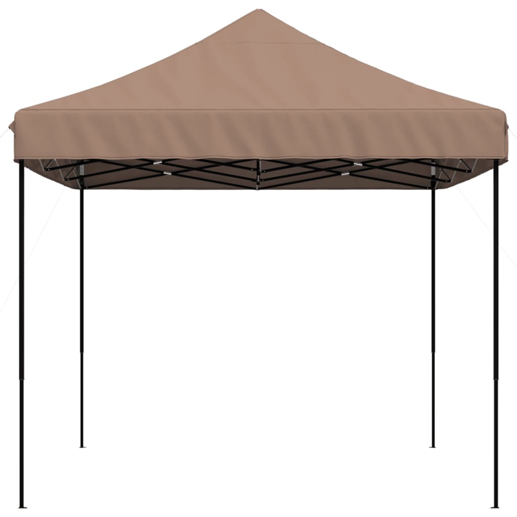 Vidaxl Składany Namiot Imprezowy Typu Pop-Up, Brązowy, 440X292X315 Cm