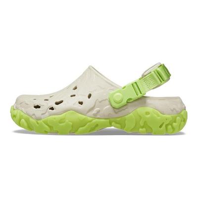 Zuecos Eva Sandalias Deportivas Transpirables Sandalias para Hombre Blanco Verde 208391-2BZ