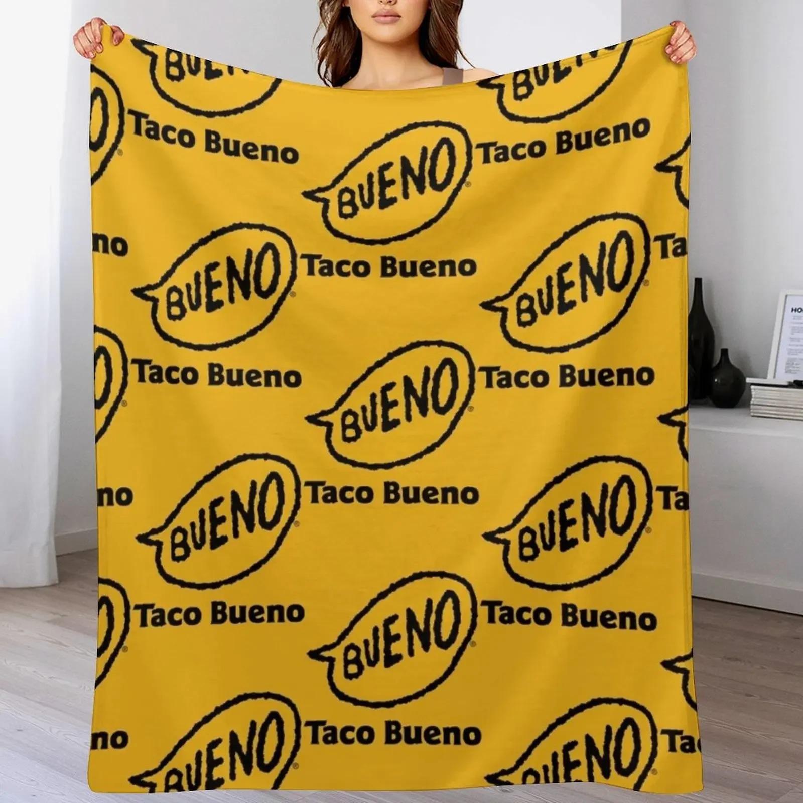Taco Bueno (Mexican Grill) Throw Blanket Designers Sofas wednesday Winter beds Blankets 75X95CM