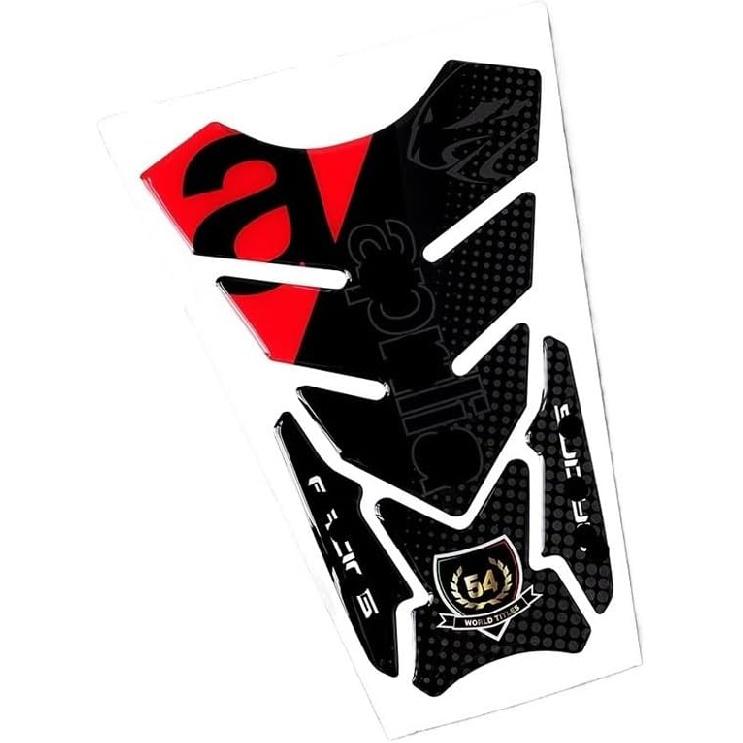 Fuel Tank Sticker 3D Fuel Tank Pad Sticker Motorcycle Protector Decal Accessories for Aprilia Rs660 RSV4 APR Tuono V4 RS 50 125 150 Shiver750 900