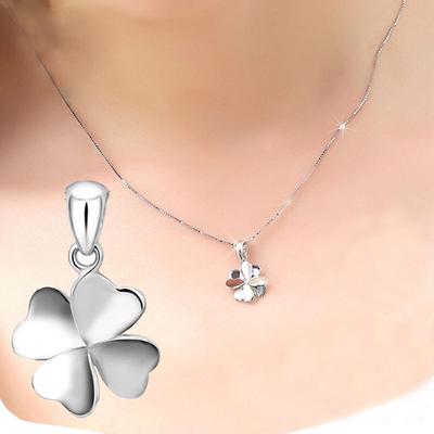 Women's Four-Leaf  Of Design Of Necklace