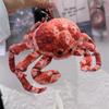 Jucărie de pluș drăguță cu crab-rege simulat Jucării de pluș cu animale marine Jucărie uriașă cu crab-rege Cadouri de Crăciun și de ziua de naștere pentru copii Pernă pentru somn