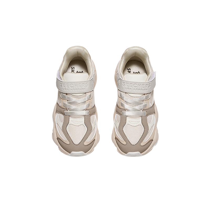 Skechers Street Girls Fashionable Casual Low-Top Shoes Kids Sneaker Natural 319430L-NTTN