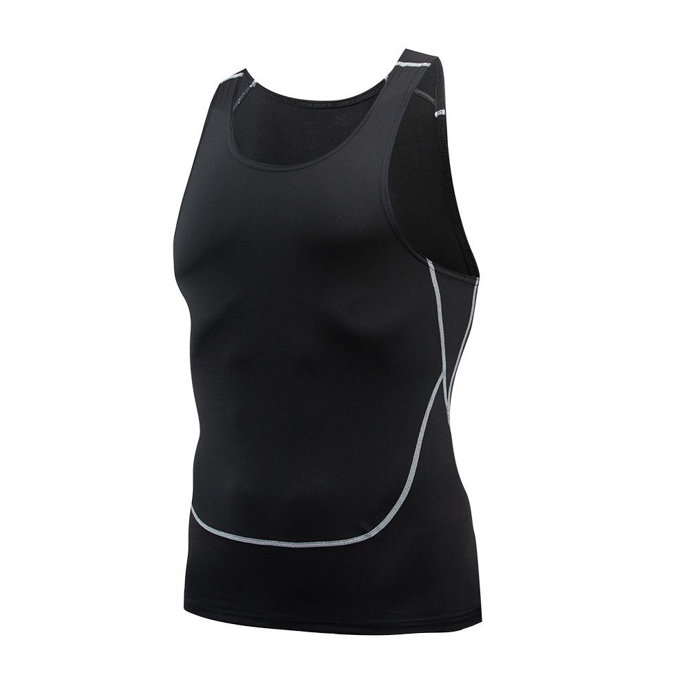 Pánské rychleschnoucí fitness legíny: Sedmibodové běžecké a basketbalové základní kalhoty