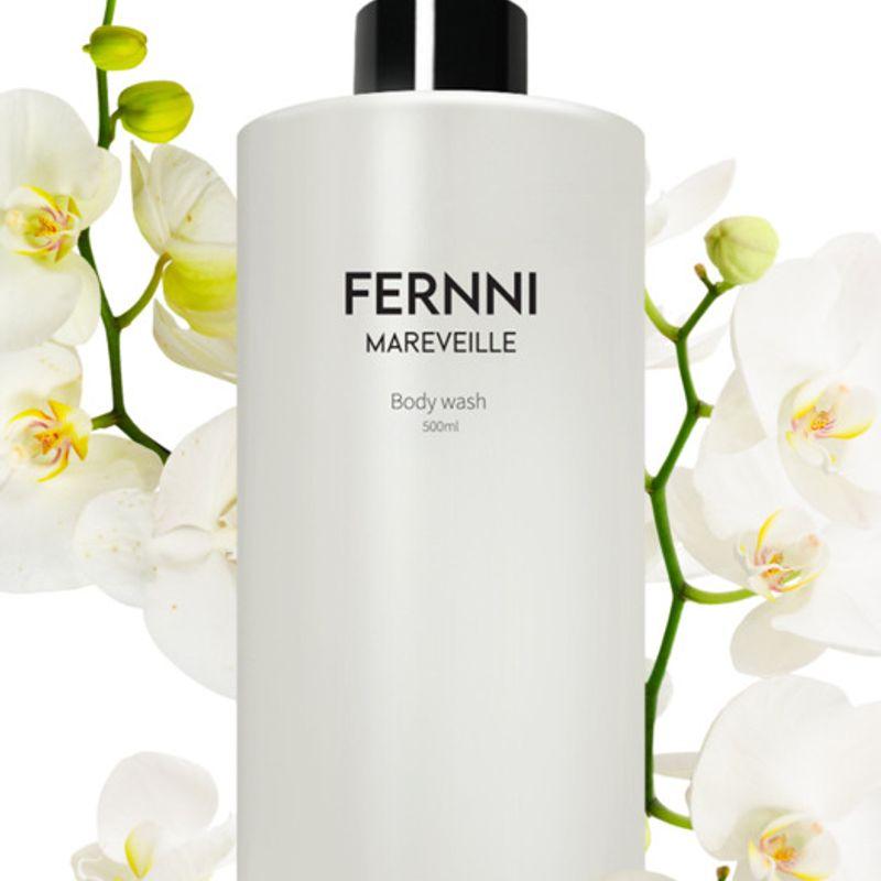 FERNNI Marveille Body Wash Floral Cedarwood Scent 500ml Body Wash Floral Cedarwood Scent 500ml
