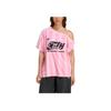 adidas Originals SS25 Módní dres s odhalenými rameny Pohodlný fotbalový dres s krátkým rukávem Dámské topy Růžová Světle růžová KD2277