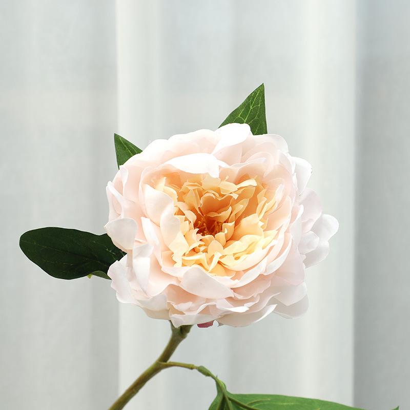 feel moisturizing simulation peony flower, home decoration simulation flower, hotel front desk arrangement studio shooting prop flower