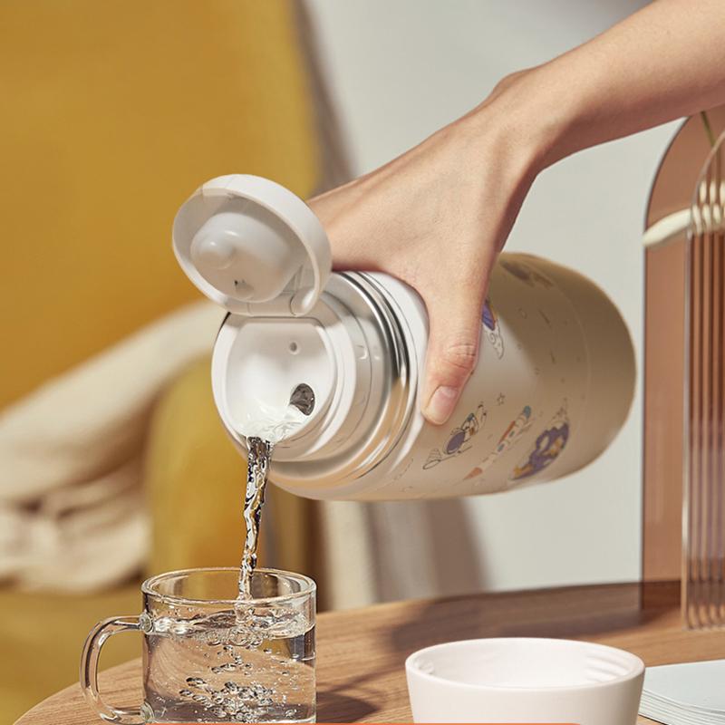 Portable Kettle Wireless Rechargeable Constant Temperature Real-time Thermos Electric Kettle Heating Milk Bottle Baby Water Cup