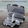  26 Slots Lure Baits Storage Box, Plastic Fishing Lures Holder for Storing Swivels Jigs Hooks Sinker 