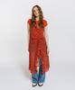 VANTA PIXXIE Rose Sheer Dress_Red