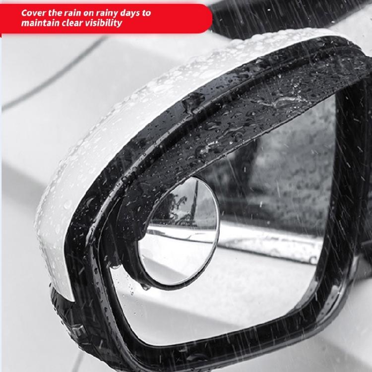Blind Spots Glass Frameless Auxiliary Rearview Glass Auto Motorcycle Universally Wide Angle Rainproof Glass