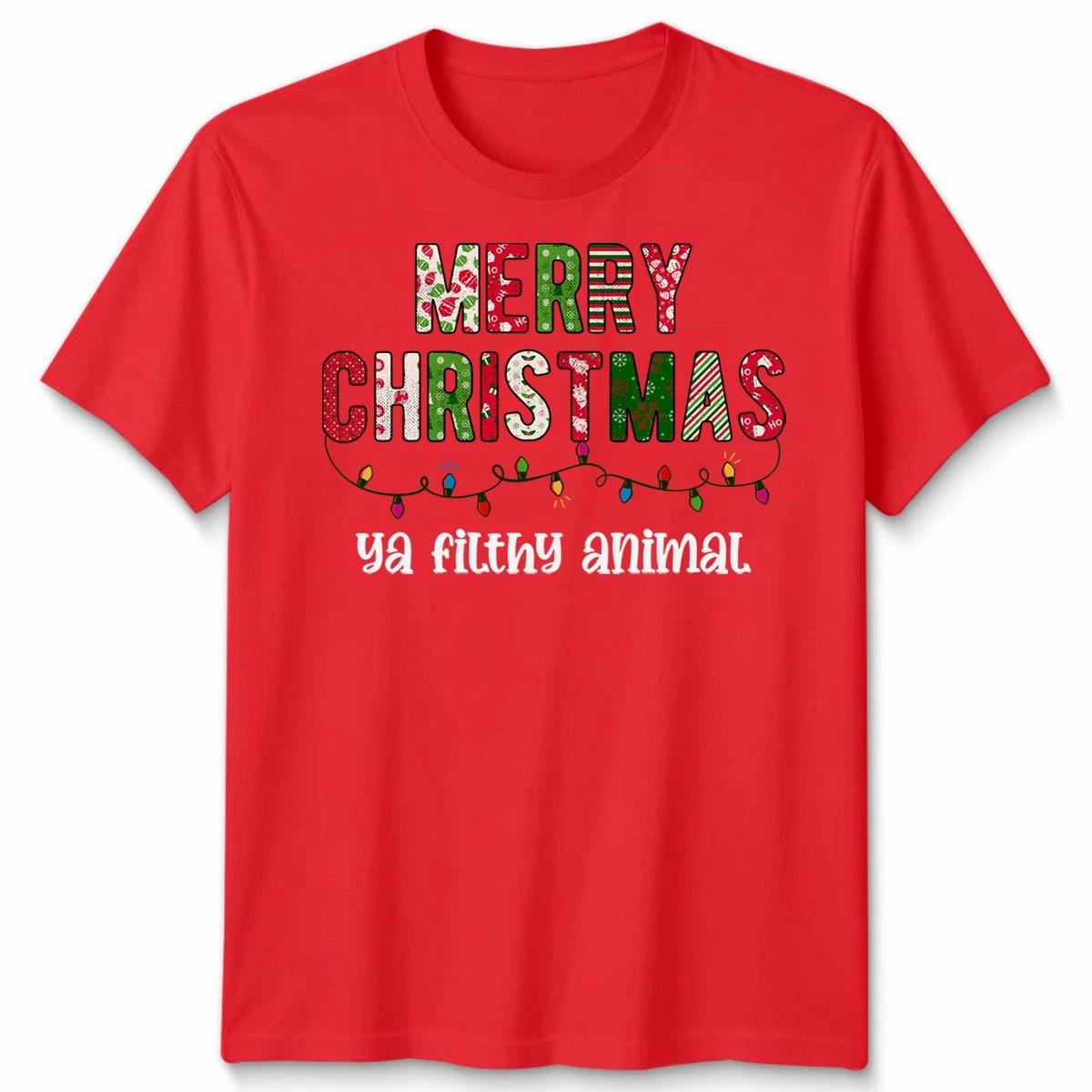 Home Alone Christmas T shirt Funny Ugly Unisex Funny Holiday Tee #MC46 2XL
