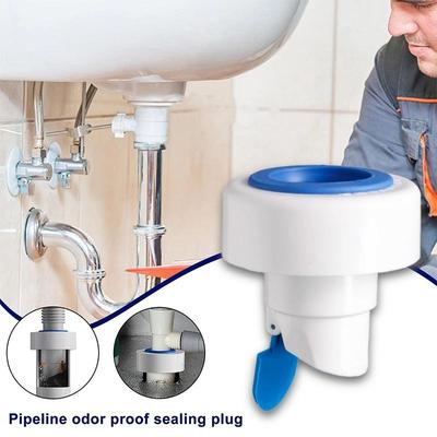 Kitchen Sink Drain Odor Prevention Seal Ring Laundry Basin Hand Wash Basin Washing Machine Drain Plug Anti-odor Device Shower Drainer Accessories