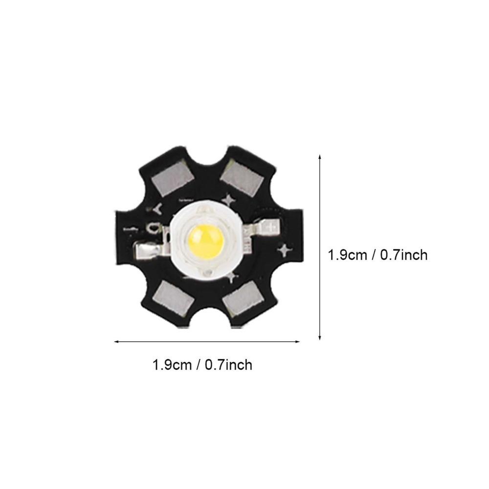 25pcs 260-280LM LED Bead Spotlight Bulb Aluminum Substrate LED Chip Light LED Bulb  DIY Lighting