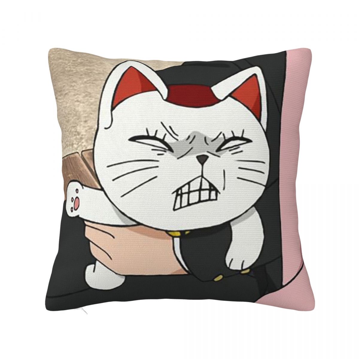 Турбо Бабушка Аниме Dandadan Квадратная Наволочка Чехол для Подушки Наволочка Чехол для Декоративной Подушки для Дома Спальни Автомобиля 30cm x 30cm