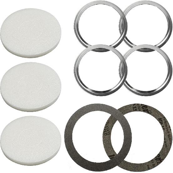 96010 Water Heater Gasket Kit - Fit for Tank for Use On Atwood Water Heaters, Package Includes 4 x 96010 Rings, 3 x Asbestos Washers and 2 x Gasket(9