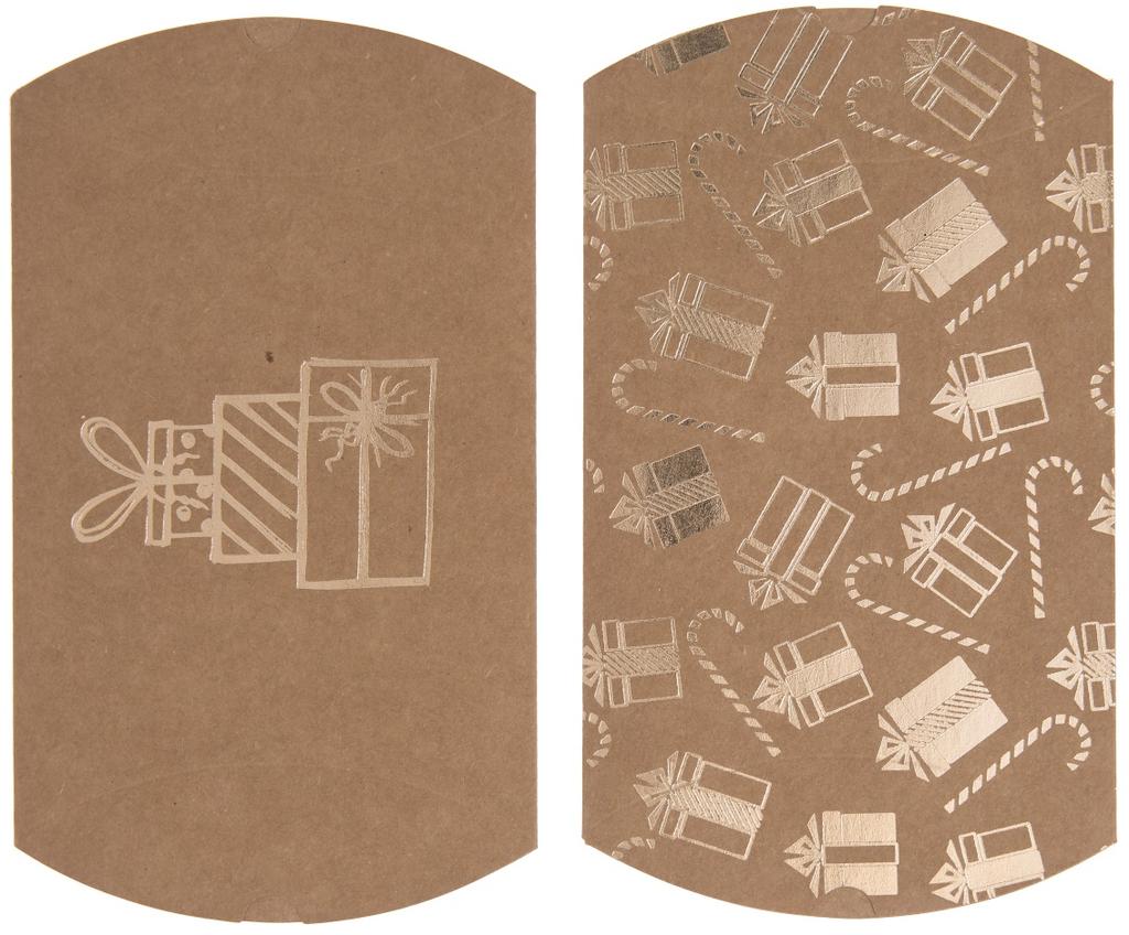 Decorative Cardboard Gift Boxes 10X11Cm 4 Pcs