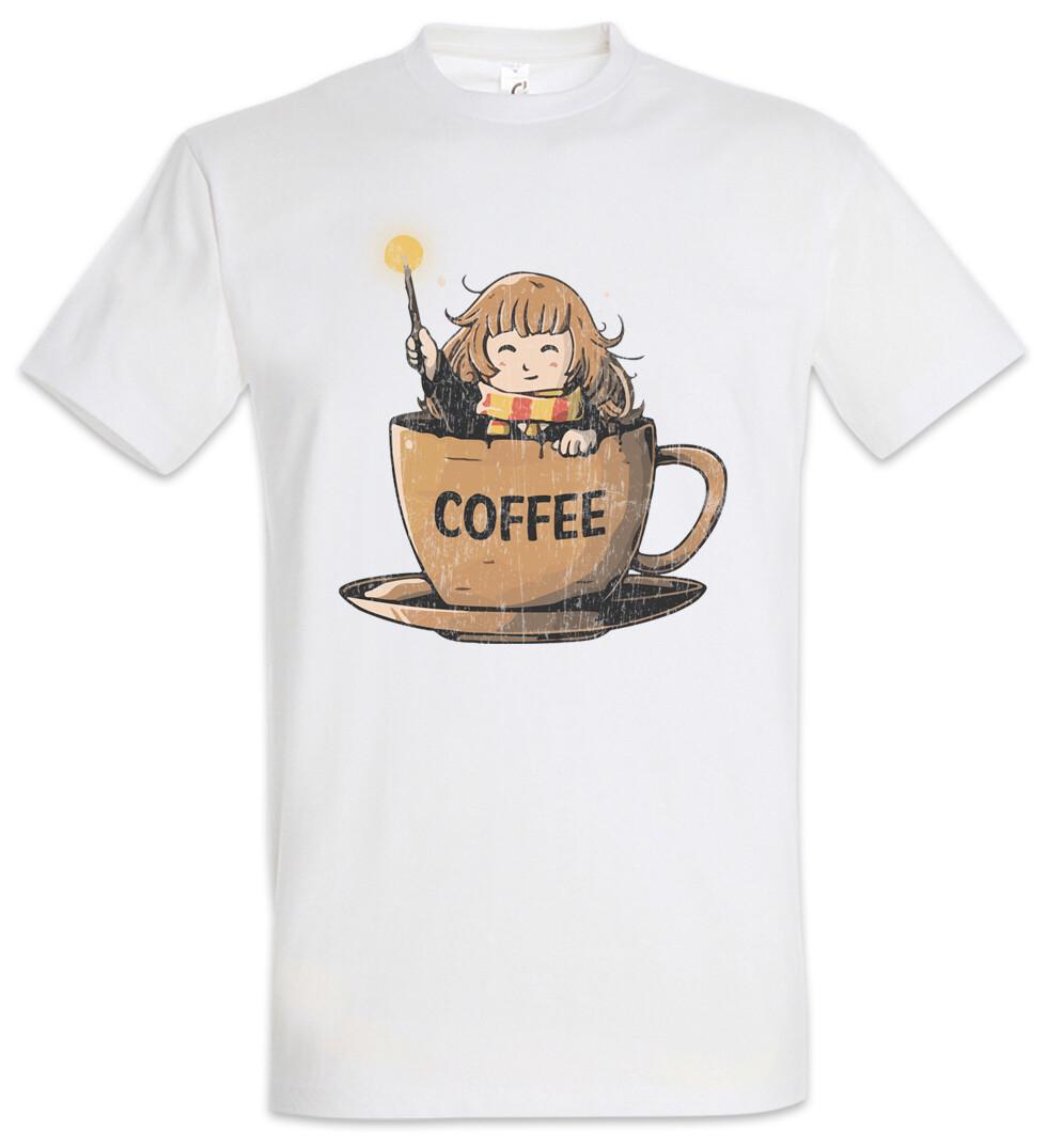 Cup Of Coffee T-Shirt Hermine Harry Fun Caffeine Granger Potter Geek Nerd S