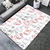 Simon's Katze Teppich Teppich für Wohnzimmer Schlafzimmer Zuhause Sofa Dekoration Kinder Spielen Rutschfeste Bodenmatte
