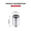2025 J10 For Nissan 4pcs Aluminum Car Tire Valve Cap Tyre Gas Nozzle Cover Valve Dustproof For Nissan Nismo Tiida Teana Skyline