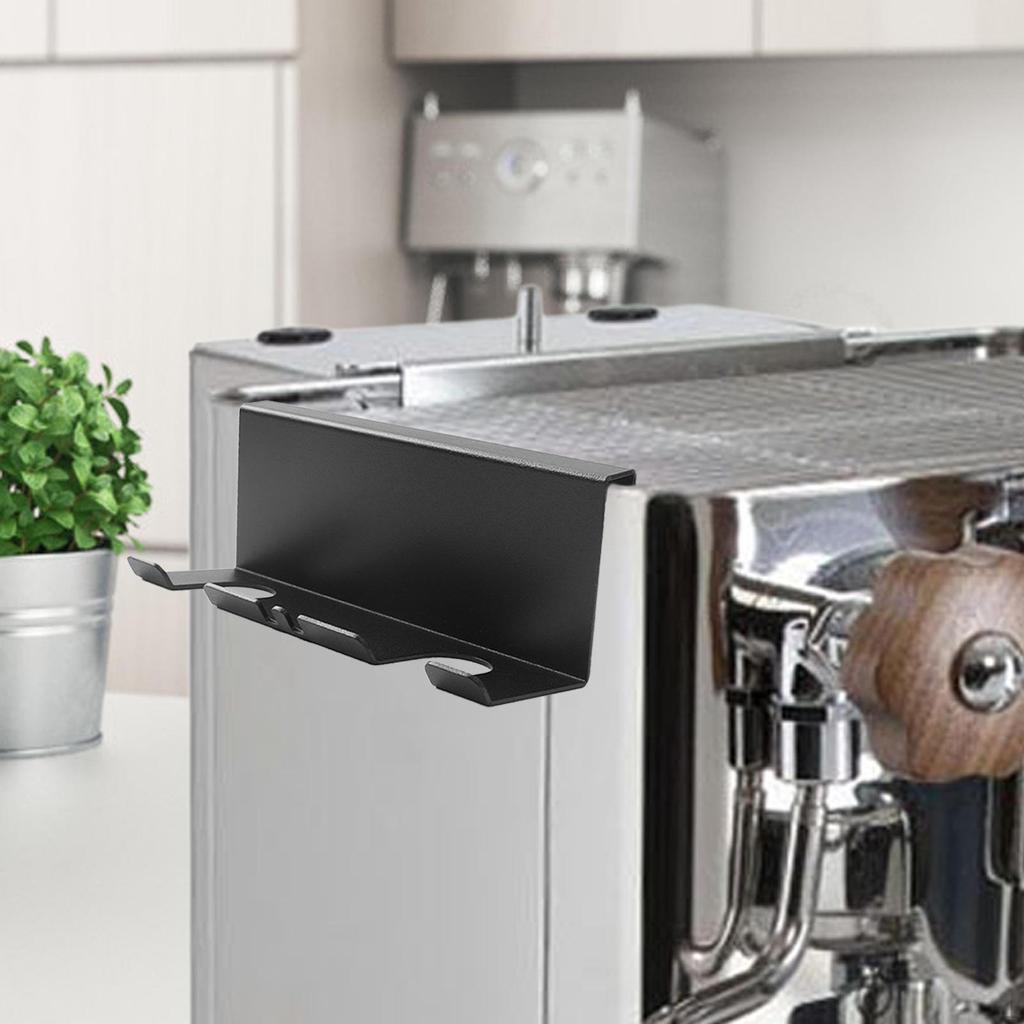 Kaffefilterholderstativ, Bunn- og bunnløs håndtaksbrakett, Espressomaskinoppheng