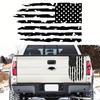 1pc American Flag Design Car Sticker Self-adhesive Vinyl Decals Truck Tailgate Car Accessories Scratch Covering Decoration