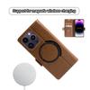 For iPhone 15 Pro Case Compatible with MagSafe Wallet Stand Leather Flip Phone Cover